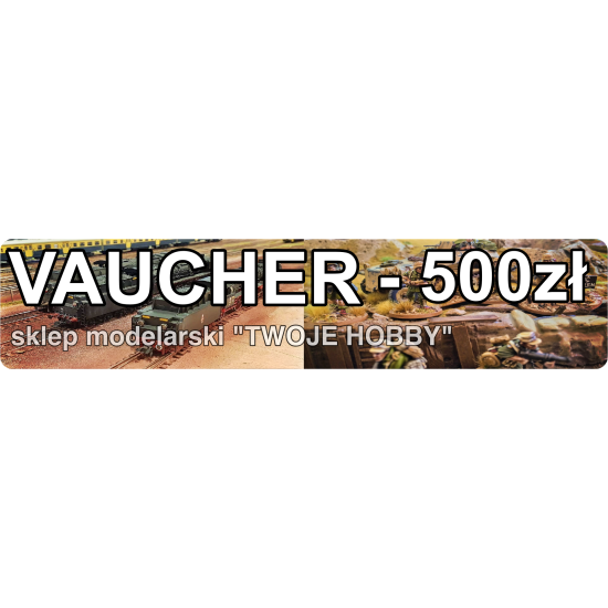 Vaucher Bon Prezentowy Twoje Hobby - 500zł